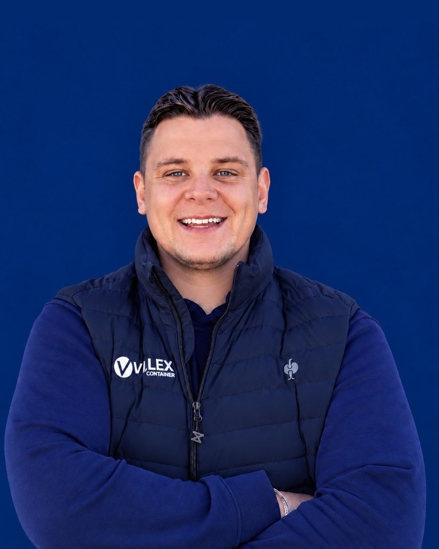 Marvin Rösner, Vertrieb Innendienst bei Villex Container