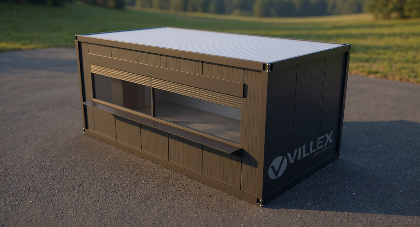 Villex Big Verkaufscontainer Cube Nero 1.0