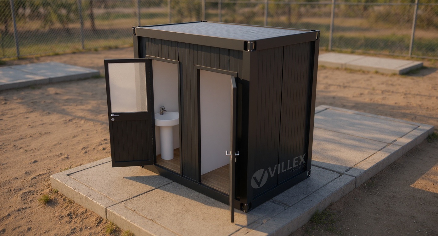 Villex Double Toilet Cube Nero 1.0