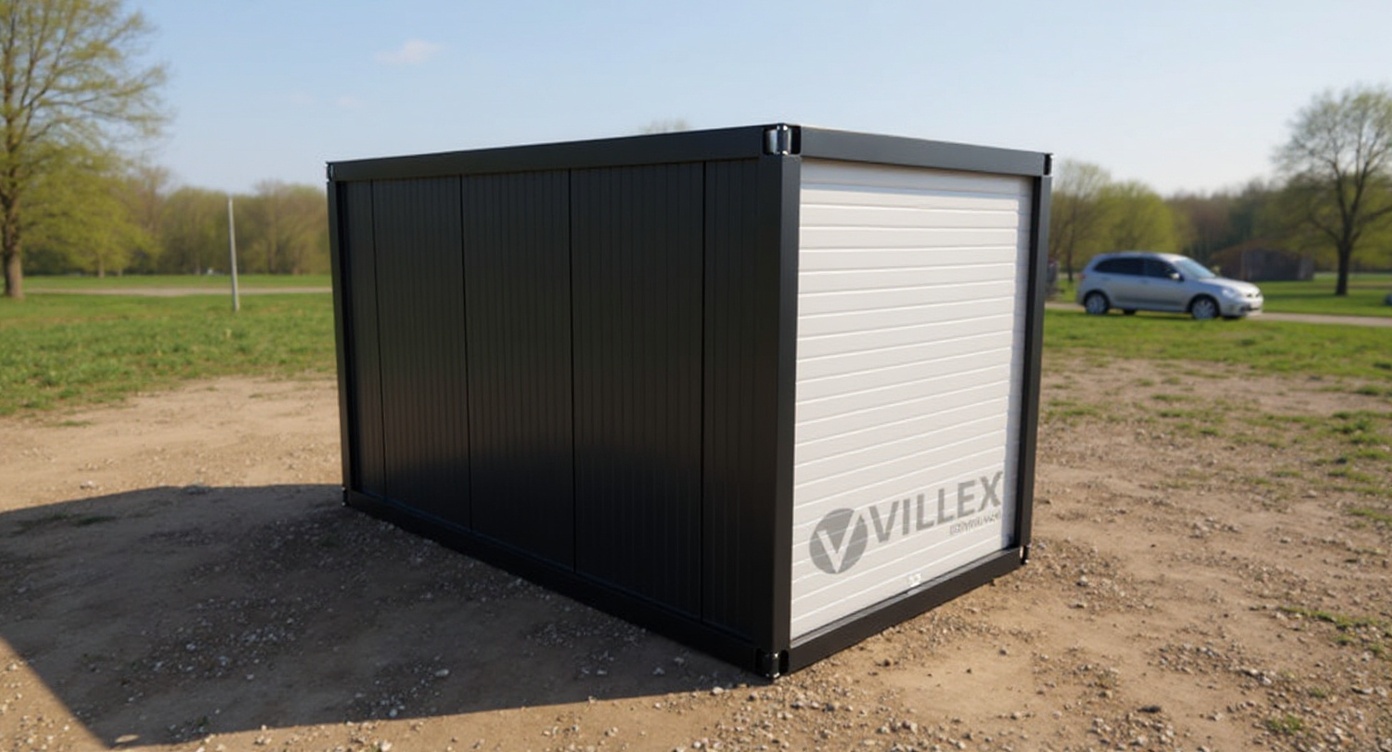 Villex Mini Garage Cube Nero 1.0