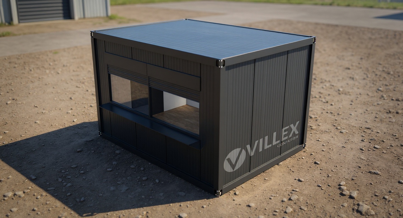 Villex Mini Verkaufscontainer Cube Nero 1.0