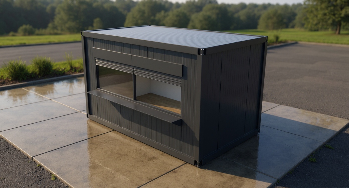 Villex Mini Verkaufscontainer Cube Nero 2.0