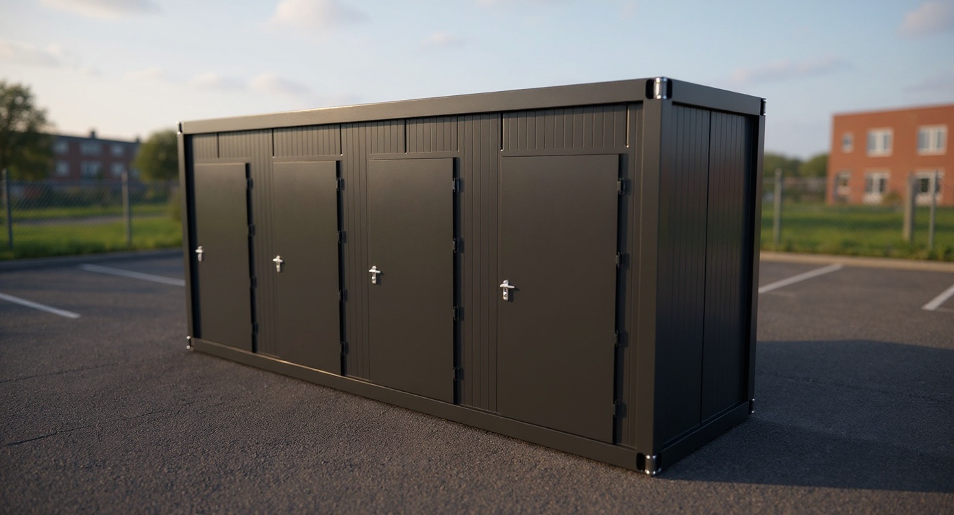 Villex Quattro Toilet Cube Nero 1.0