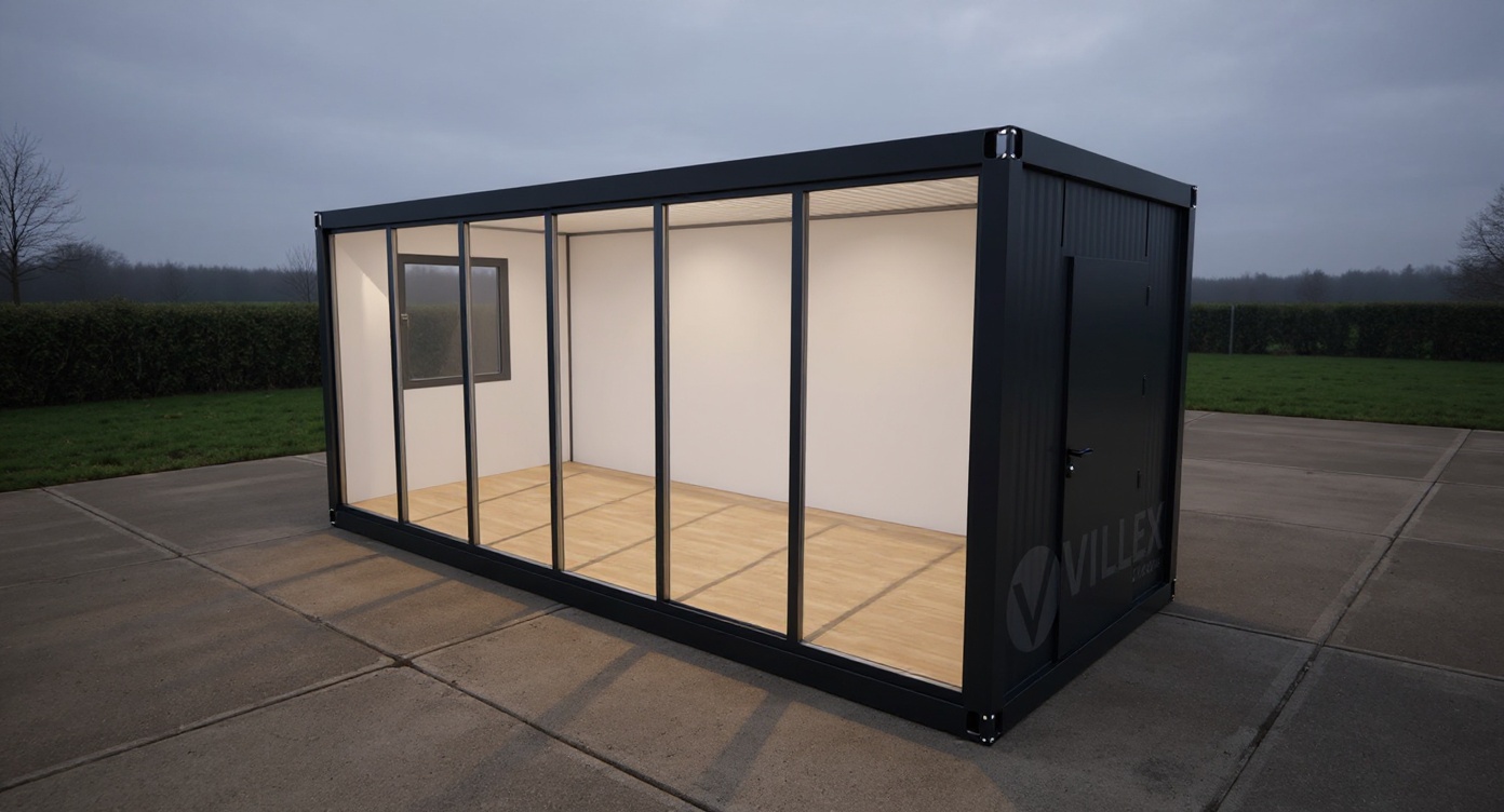 Villex Standard Glas Cube Nero 1.0