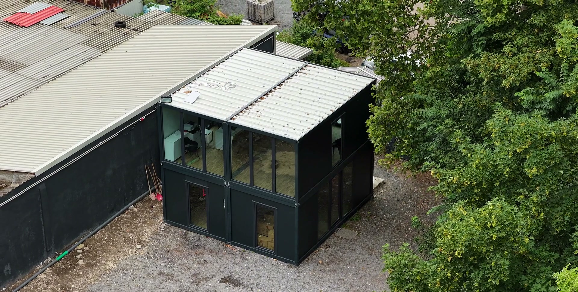 Modulare Containeranlage