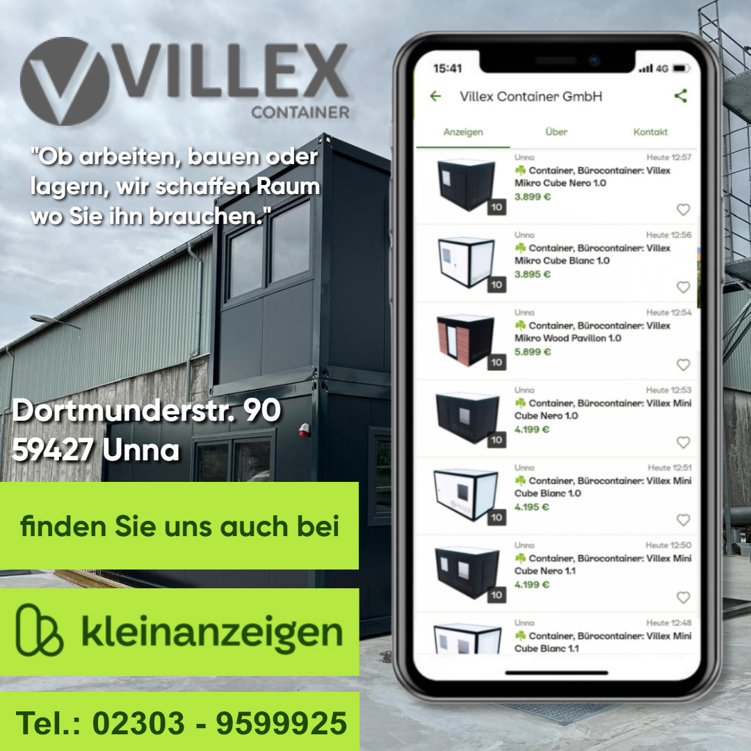 kleinanzeigen von Villex Container GmbH