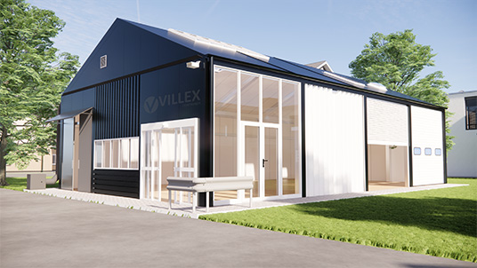Villex Container GmbH Lagerhalle