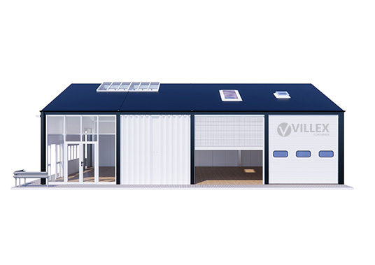 Villex Container GmbH Lagerhalle