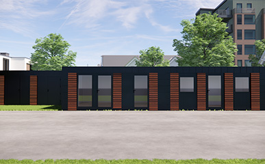 Bürocontaineranlage Villex