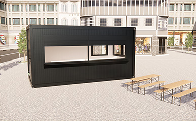 Verkaufscontaineranlage Villex