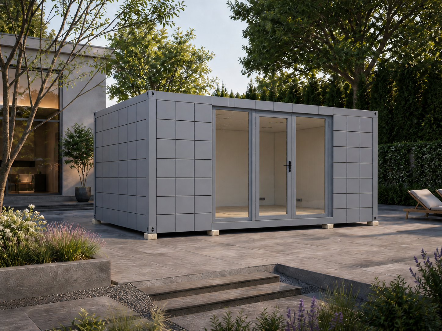 Villex Block-Line 2.0 modular stapelbarer Container